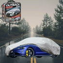 Silvershield Outdoor Car Cover for Porsche Taycan 2019 - Current XXL - Grey-1