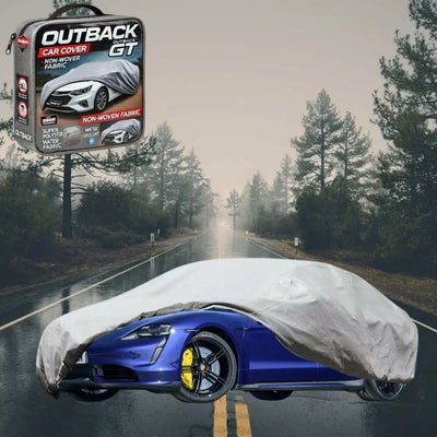 Silvershield Outdoor Car Cover for Porsche Taycan 2019 - Current XXL - Grey