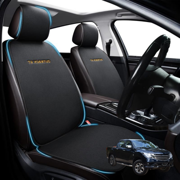 Car Front Sideless Seat Cushion for Mazda BT-50 Dual Cab 2011 - 2020 (UP UR) - Pressure Relief - 27 x 26 x 10 cm