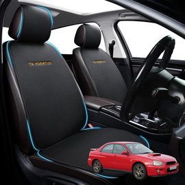 Car Front Sideless Seat Cushion for Subaru Impreza 2000 - 2007 GD, GG, GG Facelift - Pressure Relief - 27 x 26 x 10 cm