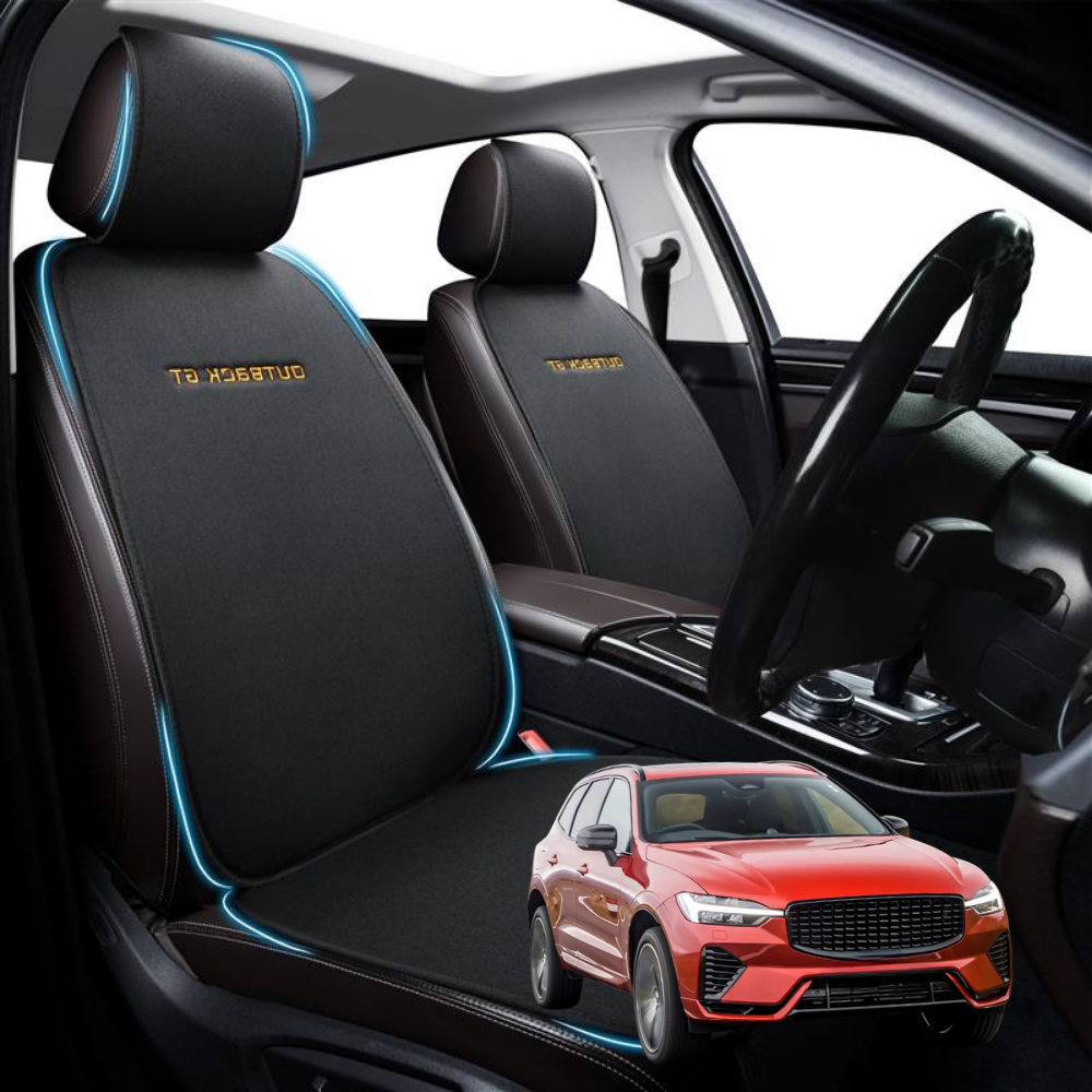Car Front Seat Cushion Pad for Volvo XC60 Recharge 2017 - Current Mk I Facelift, Mk II - Pressure Relief - 27 x 26 x 10 cm