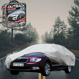 Silvershield Outdoor Car Cover for Skoda Superb 2008 - 2015 (B6, Typ 3T) L - Grey