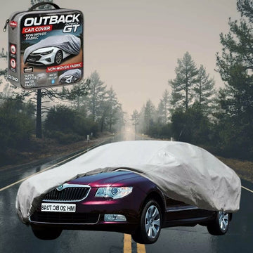 Silvershield Outdoor Car Cover for Skoda Superb 2008 - 2015 (B6, Typ 3T) - L - Grey