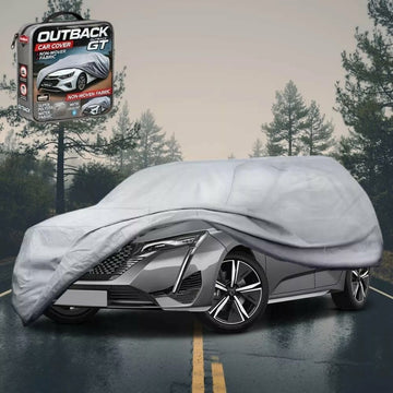 Silvershield Outdoor Car Cover for Peugeot 308 2021 - Current Hatch (P5) - L - Grey