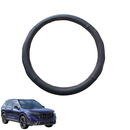Steering Wheel Cover for Honda CR-V 2023 - Current (RS) - Black Microfiber Leather - Circle 38 cm-1