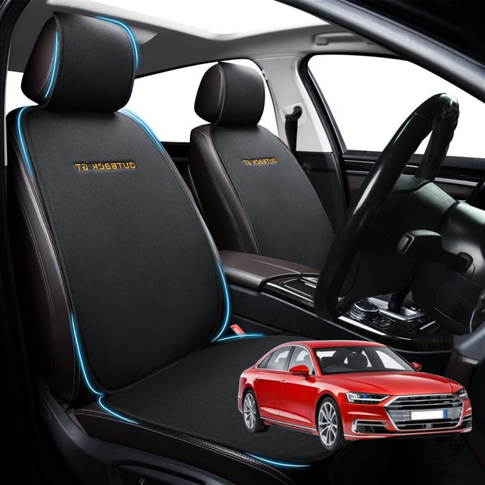 Car Front Seat Cushion Pad for Audi A8 S8 2009 - Current (D4) - Pressure Relief - 27 x 26 x 10 cm