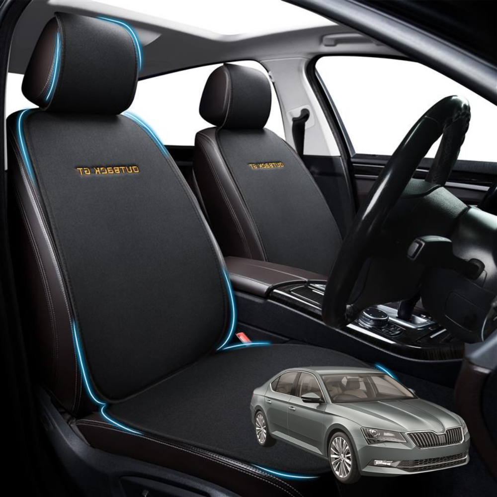 Car Front Seat Cushion Pad for Skoda Superb 2015 - Current (B8, typ 3V) - Pressure Relief - 27 x 26 x 10 cm