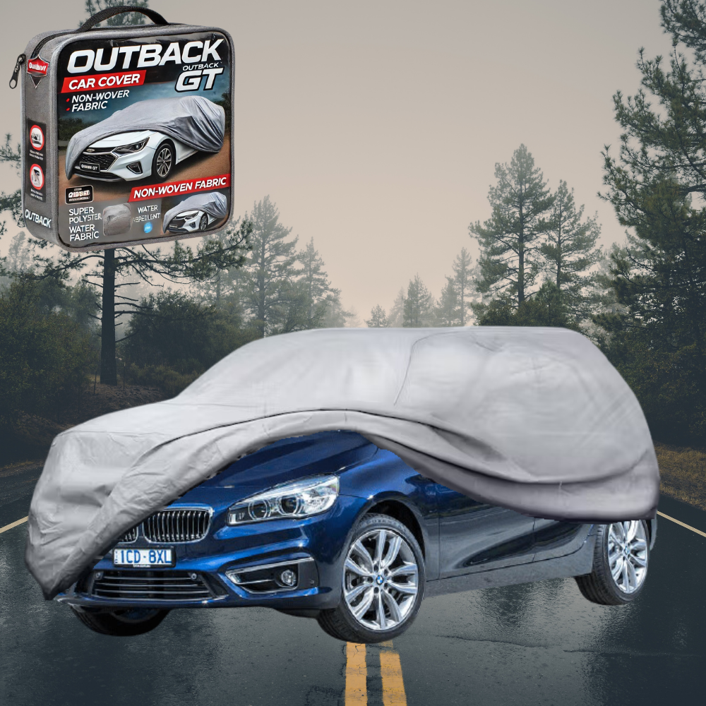 Silvershield Outdoor Car Cover for BMW 2 Series 2014 - 2020 Hatch (F45 Active Tourer) L - Grey