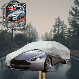 Silvershield Outdoor Car Cover for Aston Martin V8 Vantage Coupe 2005 - 2017 (V8) XXL - Grey