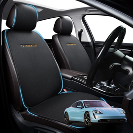 Car Front Seat Cushion Pad for Porsche Taycan 2019 - Current - Pressure Relief - 27 x 26 x 10 cm