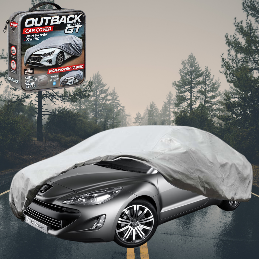Silvershield Outdoor Car Cover for Peugeot 308 2009 - 2015 RCZ Coupe (T75) L - Grey