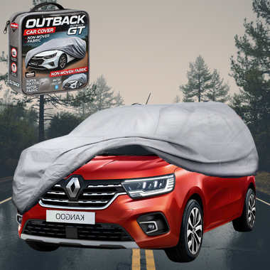 Silvershield Outdoor Car Cover for Renault KANGOO 2010 - 2021 - XL - Grey