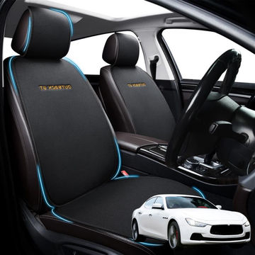 Car Front Sideless Seat Cushion for Maserati Ghibli 2014 - Current - Pressure Relief - 27 x 26 x 10 cm