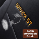 Car Front Seat Cover for Subaru Tribeca 2005 - 2014 (B9) - Black - 27 x 26 x 10 cm-4