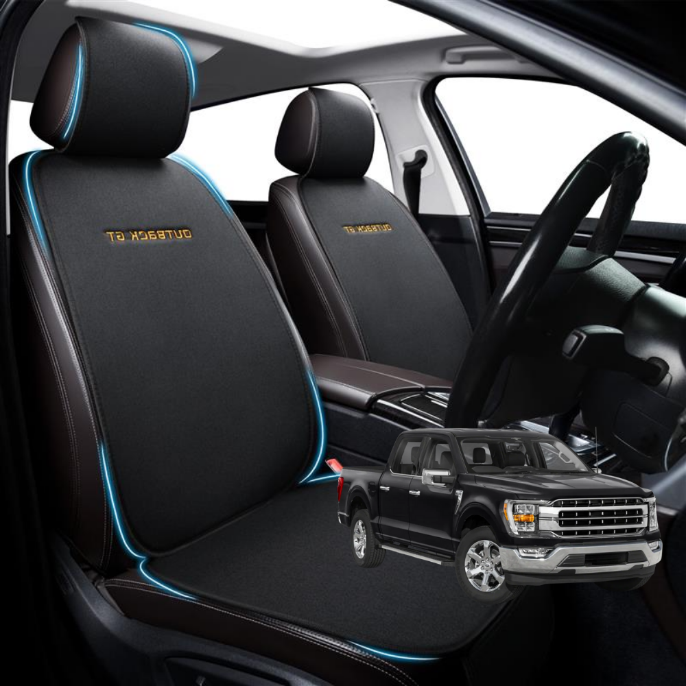 Car Front Seat Cushion Pad for Ford F-150 LARIAT 2023 - Current - Pressure Relief - 27 x 26 x 10 cm