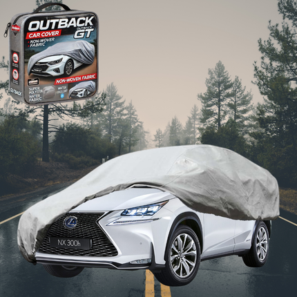 Silvershield Outdoor Car Cover for Lexus NX 2014 - 2021 (10R, 15R) LC - Grey