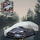 Silvershield Outdoor Car Cover for Aston Martin V8 Vantage Coupe 2009 - 2018 (V12) - M - Grey-1