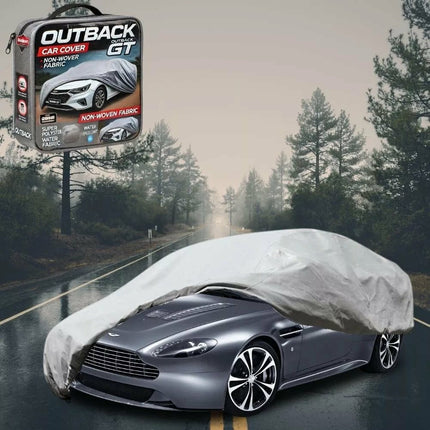 Silvershield Outdoor Car Cover for Aston Martin V8 Vantage Coupe 2009 - 2018 (V12) XXL - Grey