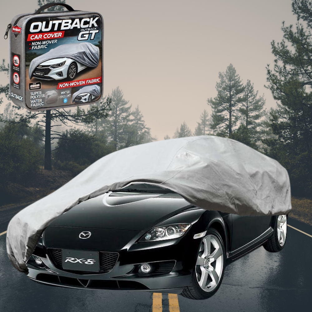 Silvershield Outdoor Car Cover for Mazda RX-8 2003 - 2012 FE L - Grey