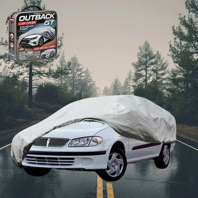 Silvershield Outdoor Car Cover for Nissan Pulsar 2000 - 2005 (N16) L - Grey