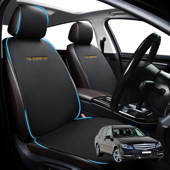 Car Front Seat Cushion Pad for Mercedes-Benz C-class 2007 - 2014 Wagon (W204) - Pressure Relief - 27 x 26 x 10 cm