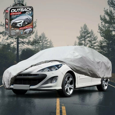 Silvershield Outdoor Car Cover for Peugeot 308 2007 - 2013 Wagon (T7) - L - Grey
