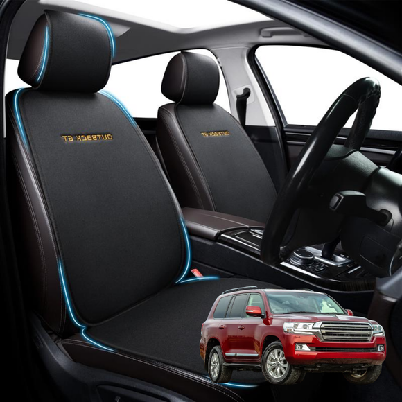 Car Front Seat Cushion Pad for Toyota LandCruiser 200 2012 - 2021 (Sahara) - Pressure Relief - 27 x 26 x 10 cm
