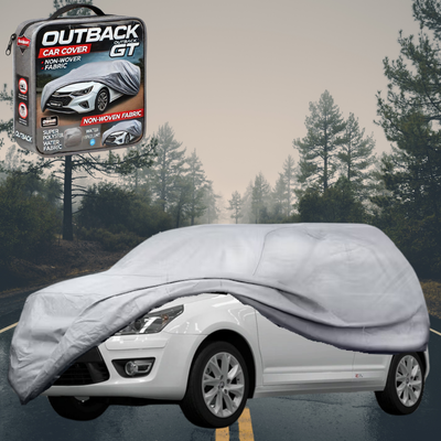 Silvershield Outdoor Car Cover for Citroen C4 2004 - 2010 L - Grey