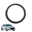 Steering Wheel Cover for Honda Accord 2018 - 2022 (10th Gen） - Black Microfiber Leather - Circle 38 cm-1