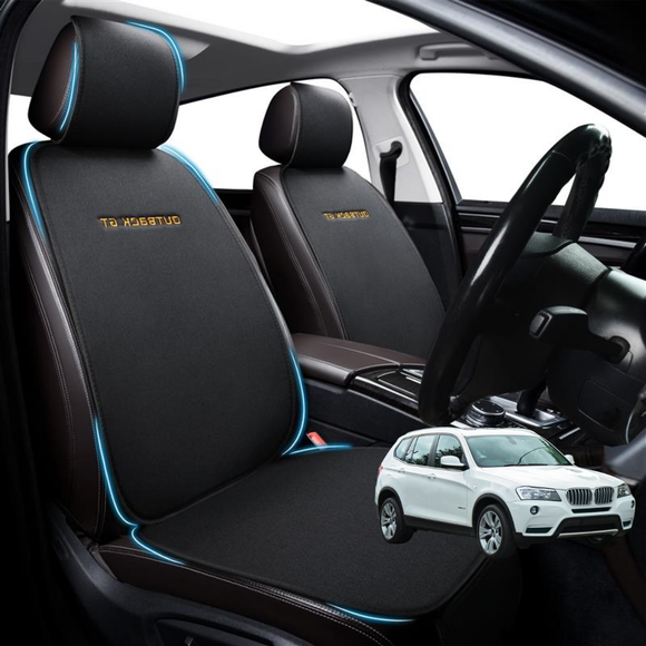 Car Front Seat Cushion Pad for BMW X3 2011 - 2017 (F25) - Pressure Relief - 27 x 26 x 10 cm