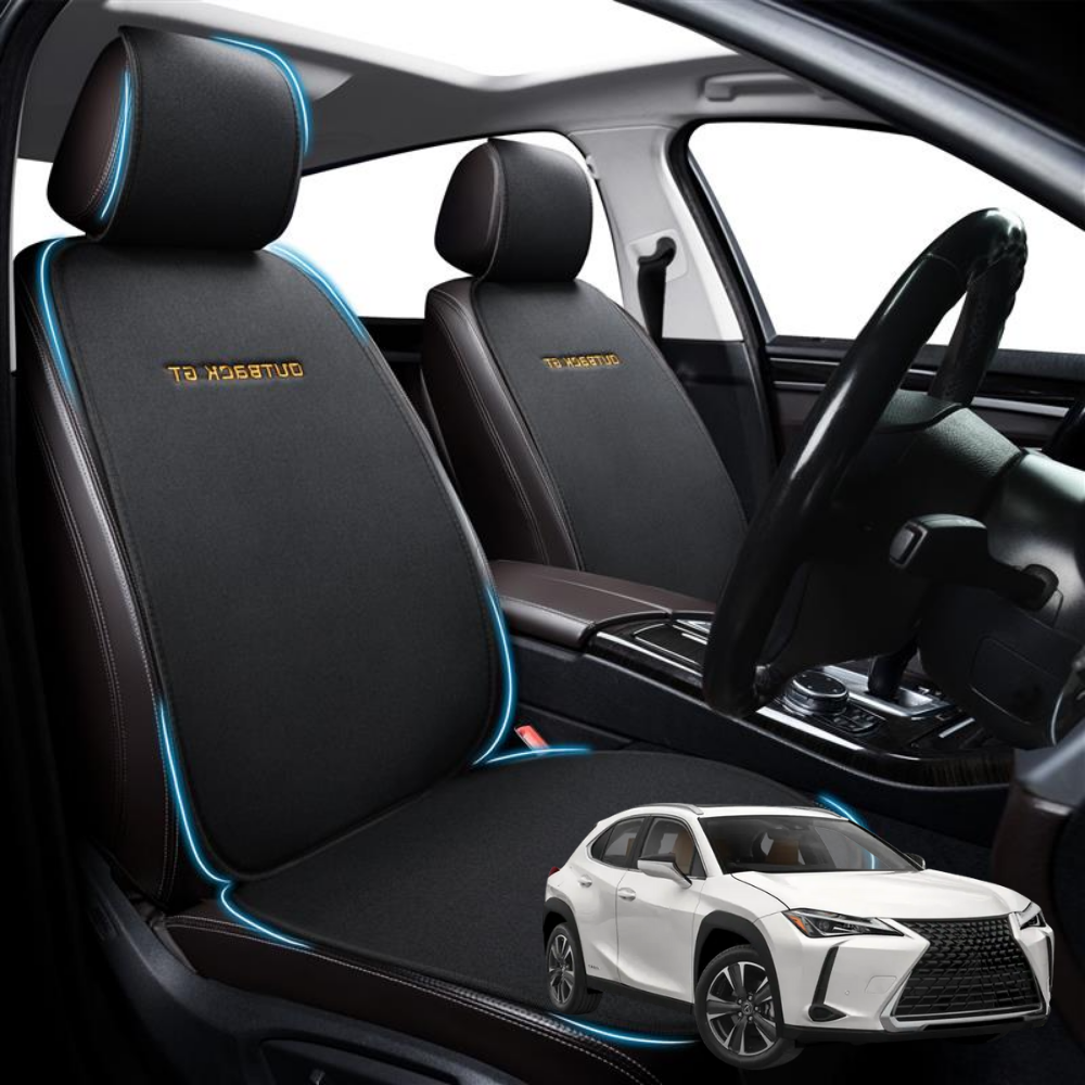 Car Front Seat Cushion Pad for Lexus UX 2021 - Current 10R, 15R - Pressure Relief - 27 x 26 x 10 cm