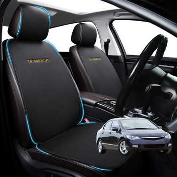 Car Front Sideless Seat Cushion for Honda Civic 2006 - 2012 Sedan(8th Gen) - Pressure Relief - 27 x 26 x 10 cm