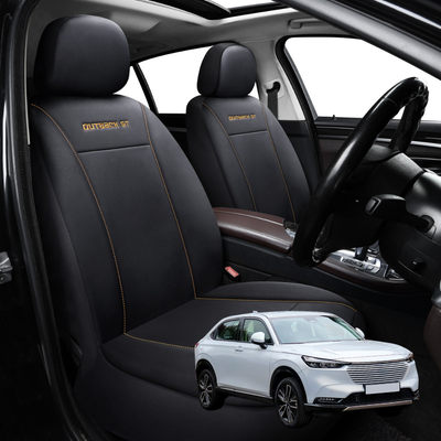 Car Front Seat Cover for Honda HR-V 2022 - Current (RV) - Black - 27 x 26 x 10 cm