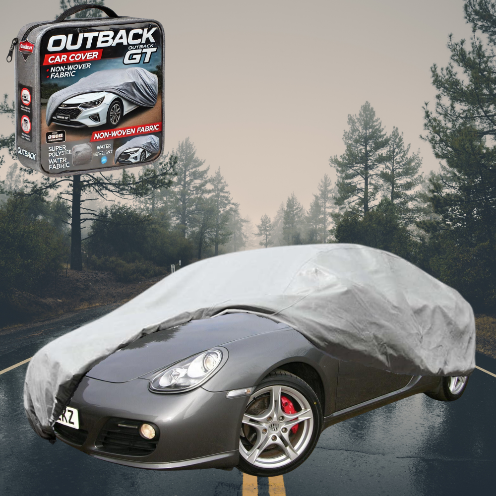Silvershield Outdoor Car Cover for Porsche Boxster/Cayman 2005 - 2012 -987 L - Grey