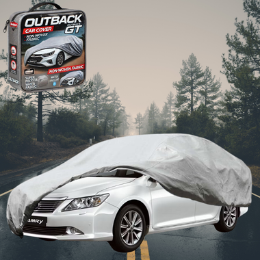 Silvershield Outdoor Car Cover for Toyota Aurion 2012 - 2017 (XV50) - L - Grey