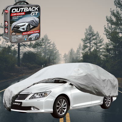 Silvershield Outdoor Car Cover for Toyota Aurion 2012 - 2017 (XV50) L - Grey