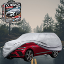 Silvershield Outdoor Car Cover for Genesis GV80 Coupe 2024 - Current L - Grey-1