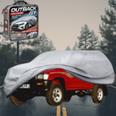 Silvershield Outdoor Car Cover for Toyota Hilux Double Cab 1988 - 1997 (N80, N90, N100, N110) XL - Grey-1