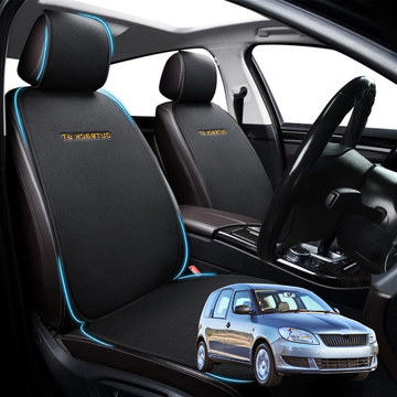 Car Front Sideless Seat Cushion for Skoda Roomster 2006 - 2015 (5J) - Pressure Relief - 27 x 26 x 10 cm