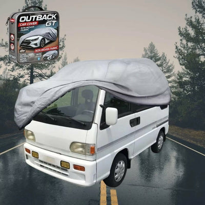 Silvershield Outdoor Car Cover for Subaru Sambar 1990 - 1999 LC - Grey
