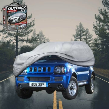 Silvershield Outdoor Car Cover for Suzuki Jimny 1998 - 2018 JB - LC - Grey
