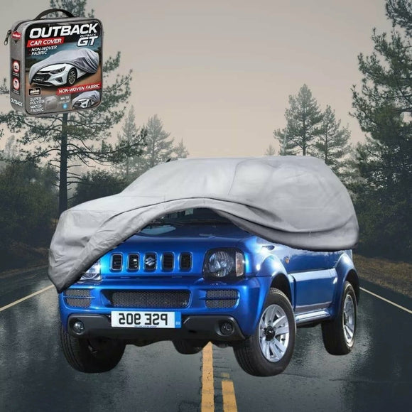 Silvershield Outdoor Car Cover for Suzuki Jimny 1998 - 2018 JB LC - Grey