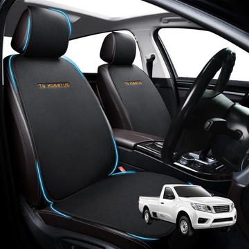 Car Front Sideless Seat Cushion for Nissan Navara King Cab 2015 - Current (NP300/D23) - Pressure Relief - 27 x 26 x 10 cm