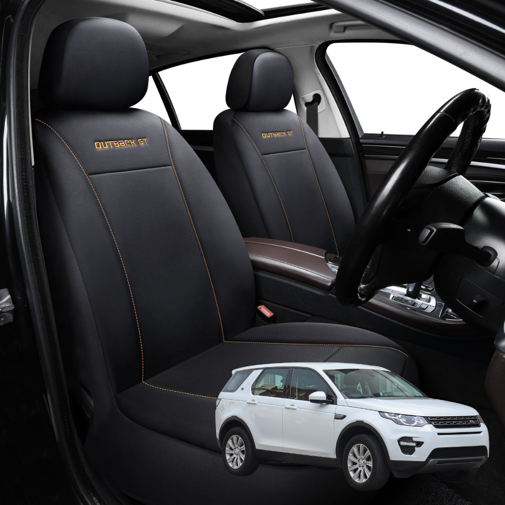 Car Front Seat Cover for Land Rover Discovery 2017 - Current (D5) - Black