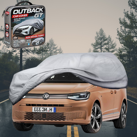 Silvershield Outdoor Car Cover for VolksWagen Caddy 2021 - Current Front Only XXLC - Grey