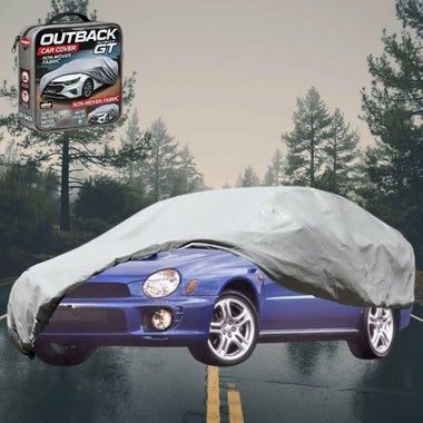 Silvershield Outdoor Car Cover for Subaru Impreza 2000 - 2007 GD, GG, GG Facelift - L - Grey