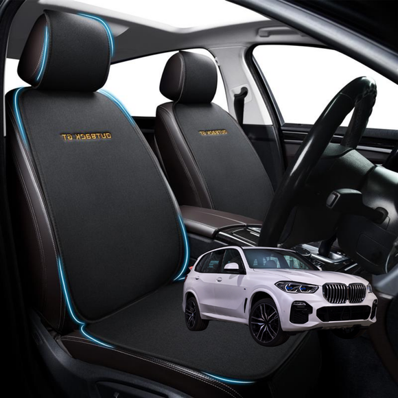 Car Front Sideless Seat Cushion for BMW X5 2018 - Current (G05) - Pressure Relief - 27 x 26 x 10 cm