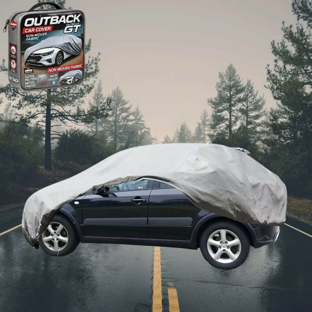 Silvershield Outdoor Car Cover for Suzuki SX4 2006 - 2013 Manual (GY/EY/RW) L - Grey