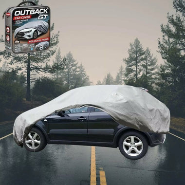 Silvershield Outdoor Car Cover for Suzuki SX4 2006 - 2013 Manual (GY/EY/RW) - L - Grey
