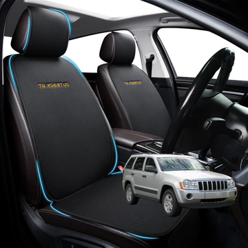 Car Front Sideless Seat Cushion for Jeep Grand Cherokee 2005 - 2011 (WH) - Pressure Relief - 27 x 26 x 10 cm